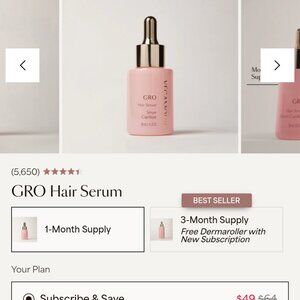 Vegamour GRO Hair Serum